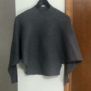 Forever 21 Heather Gray Ribbed Sweater